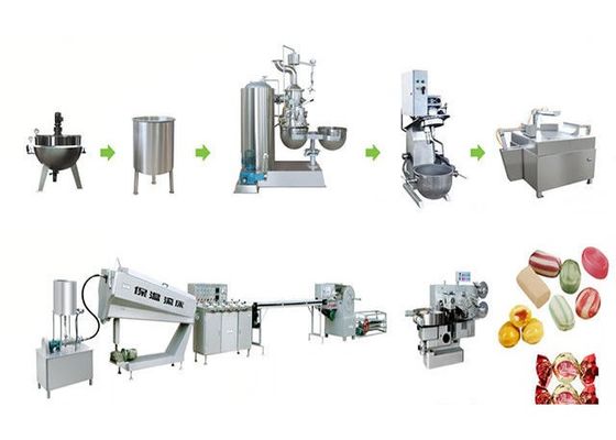 Industrieel Hard Suikergoed dat Machinesuikergoed maakt dat Machine vormt leverancier