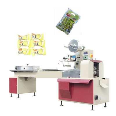 De horizontale Kleine volledig Automatische Machine van de Suikergoedverpakking leverancier