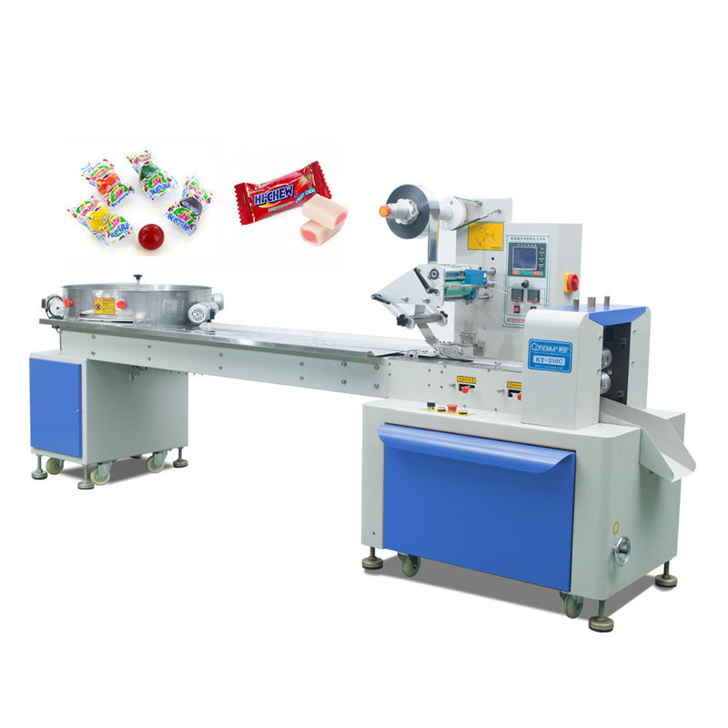 Van het het Suikergoedhoofdkussen van de hoge snelheids Plastic Zak Kleine Zoete het Pakmachine leverancier